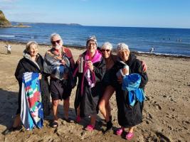 Brave soles weather the cold to raise money for Loving Humanity